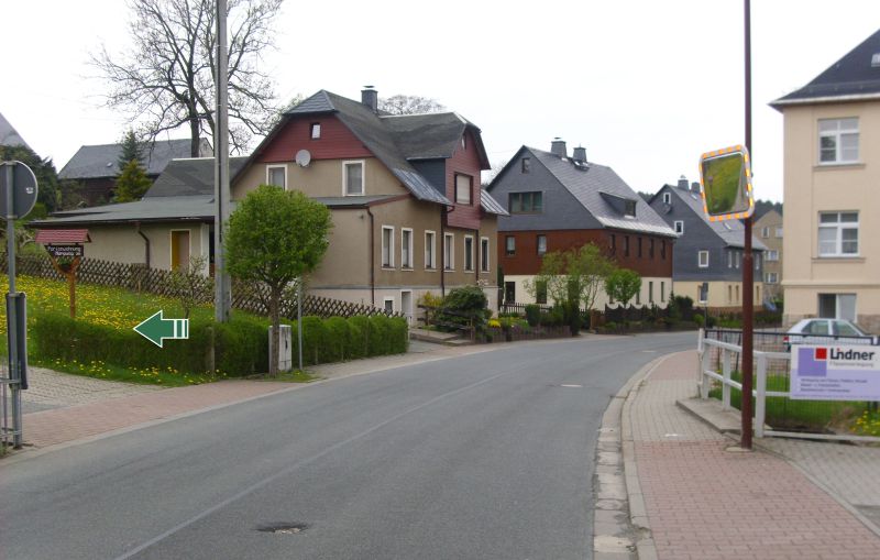 anfahrt aus richtung gornsdorf